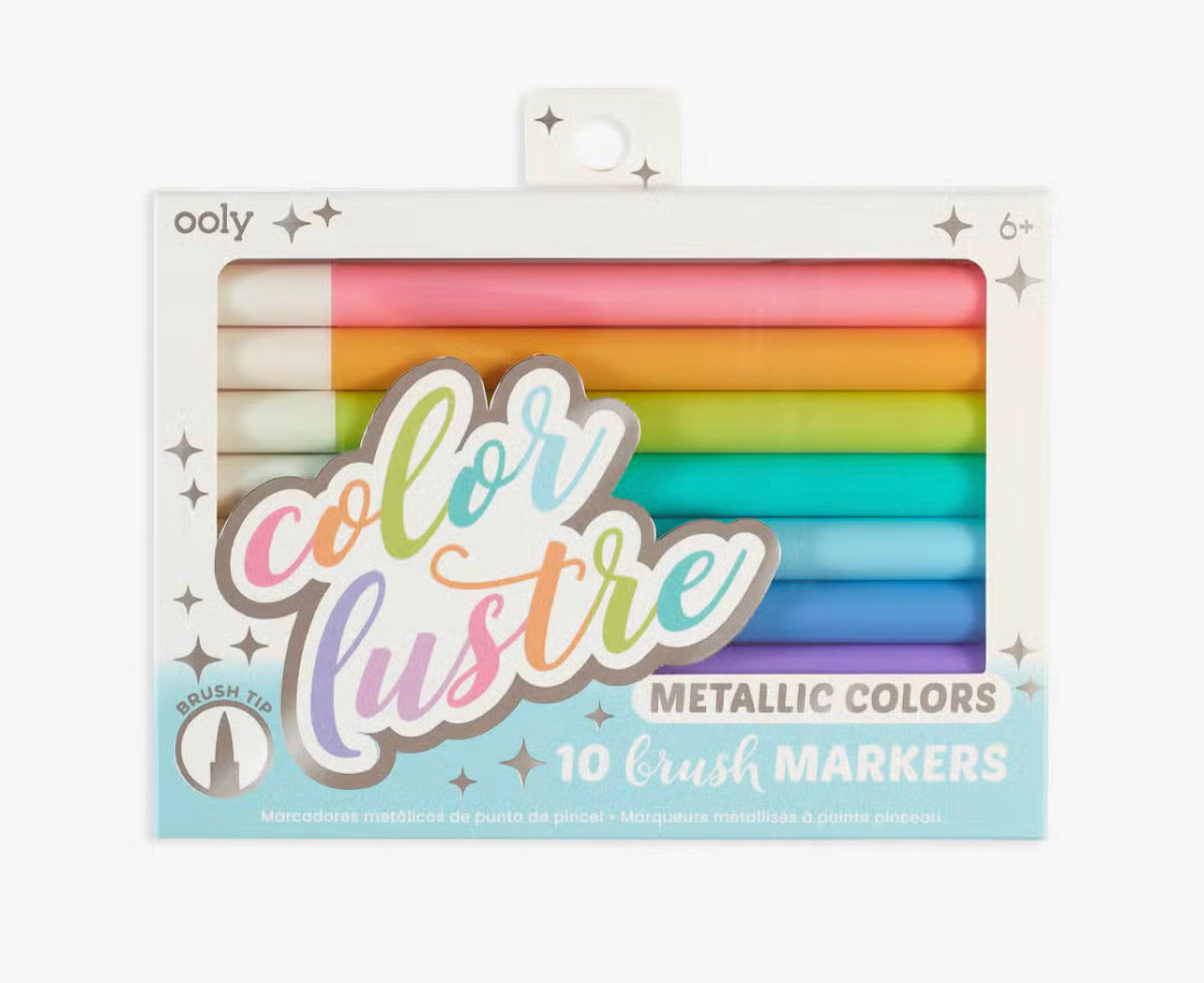 ooly Silver Linings Markers, Set of 6